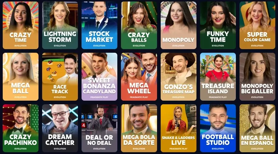 casino Game Shows
